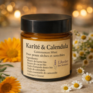 Baume corporel "Karité & Calendula"